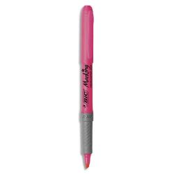 BIC Surligneur Rose Highlighter grip