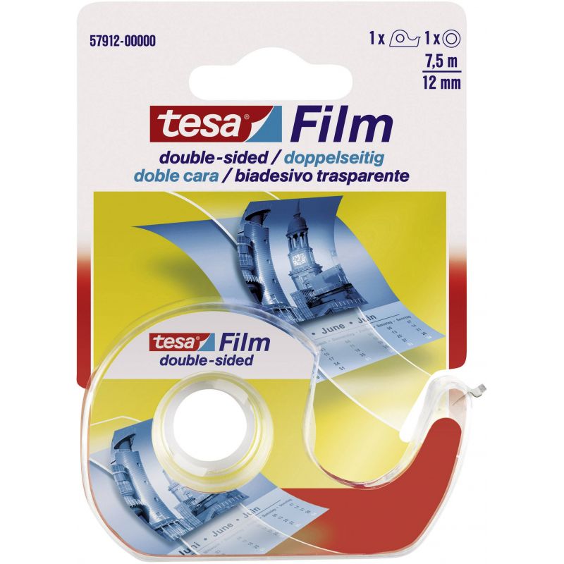 TESA FILM Double-face sur dévidoir