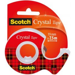 SCOTCH Ruban Crystal transparent 19mm x 7,5m