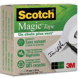 SCOTCH Boîte Individuelle de 1 ruban Magic recyclé