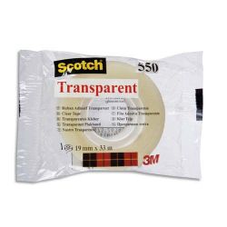 SCOTCH Ruban adhésif transparent 19mm x 33m