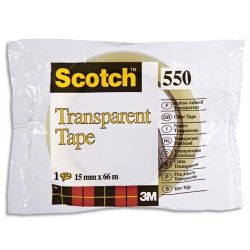 SCOTCH Ruban adhésif transparent 15mm x 66m