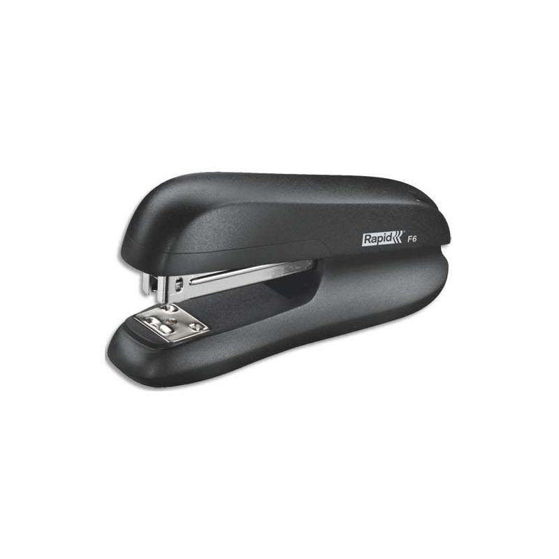 RAPID Agrafeuse F6 Noir Capacité 20 feuilles