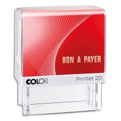 COLOP Timbre formule BON A PAYER Encrage rouge