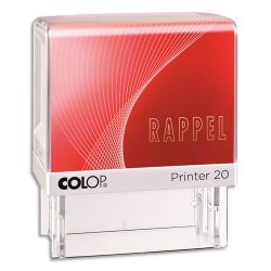 COLOP Timbre formule RAPPEL Encrage Rouge