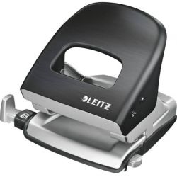 LEITZ Perforateur STYLE Noir 2 Trous Capacité 30 feuilles