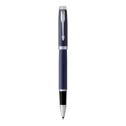 PARKER IM Stylo Roller Pointe Fine Corps Bleu Royal Encre Noir 