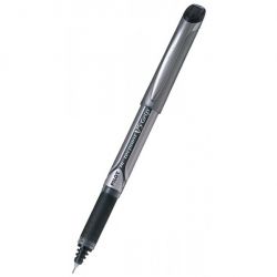 PILOT V5 Stylo roller grip pointe aiguille Noir