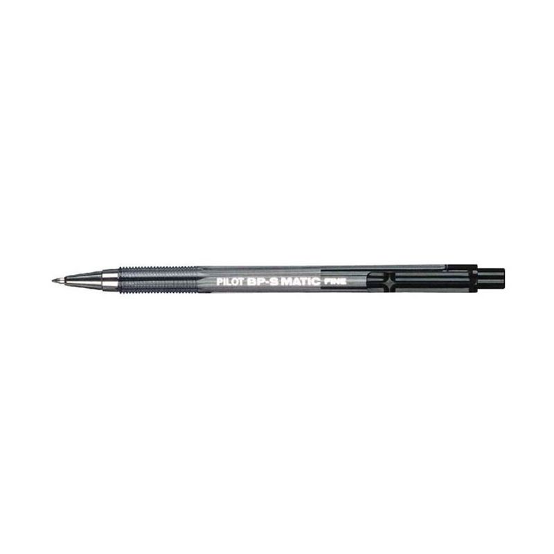 PILOT BP-S MATIC Stylo bille rechargeable pointe fine rétractable Encre Noire