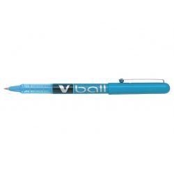 PILOT V-BALL Stylo Roller pointe métal 0,5 mm encre liquide Turquoise