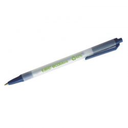 BIC ECOLUTION CLIC STICK Stylo Bille Ecriture moyenne Encre Bleue