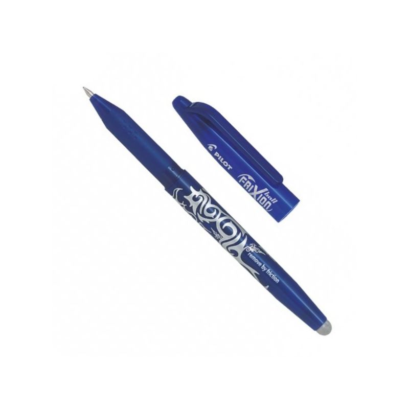 Generic Stylo Avec Gomme A Encre Effaçable Bleu - Paquet De 12 - Prix pas  cher