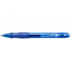 BIC VELOCITY GEL Stylo à Bille Pointe moyenne Encre gel Bleue