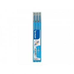 PILOT Set de 3 recharges pour roller FriXion Pointe fine HI-TEC 0,5 mm Turquoise