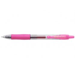 PILOT G2 Stylo bille pointe moyenne rétractable Encre gel Rose