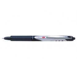 PILOT V BALL RT 07 Stylo roller pointe métal rétractable Moyenne Encre liquide Noire