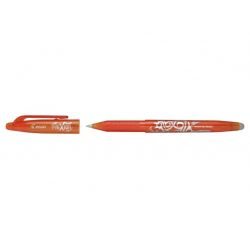PILOT FRIXION BALL07 Stylo bille Effaçable Pointe Moyenne Encre gel Orange