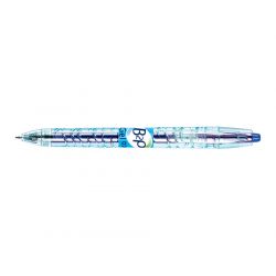 PILOT B2P Stylo bille rétractable pointe moyenne Encre gel Bleue