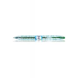 PILOT B2P Stylo bille rétractable pointe moyenne Encre gel Verte