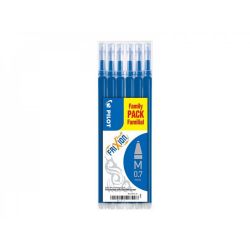 PILOT Set de 6 recharges FriXion Bleu Pointe moyenne