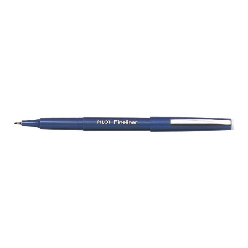 PILOT FINELINER Pointe fine Encre bleue