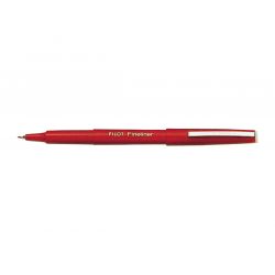 PILOT FINELINER Pointe fine Encre rouge