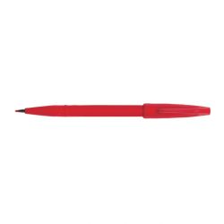 PENTEL SIGN PEN Stylo feutre pointe en nylon largeur de trait 0,8 mm encre Rouge