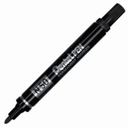 PENTEL N50 Marqueur permanent Pointe Ogive encre Noire indélébile