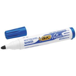 BIC VELLEDA 1701 Marqueur effaçable à sec Pointe ogive encre Bleue à base d'alcool