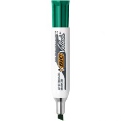 BIC VELLEDA 1781 Marqueur effaçable à sec Pointe biseau Encre Verte