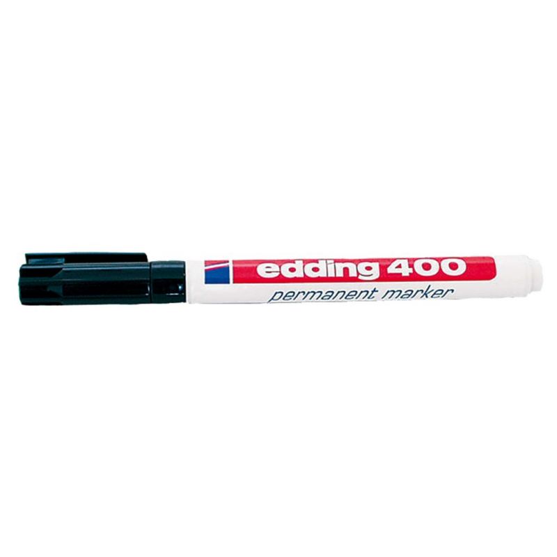 EDDING 400 Marqueur permanent extra fin 1mm Noir