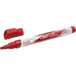 BIC VELLEDA LIQUID'INK POCKET Marqueur effaçable à sec Encre liquide Rouge