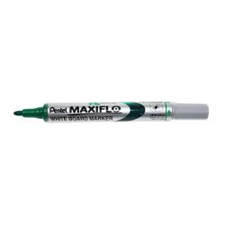 PENTEL MAXIFLO Marqueur effaçable sec Pointe ogive moyenne Encre liquide base Alcool Verte