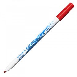 BIC VELLEDA 1721 - Marqueur effaçable - pointe fine - rouge