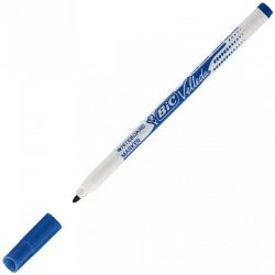 BIC VELLEDA 1721 Feutre effaçable à sec Pointe fine Encre alcool Bleue