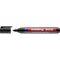 EDDING 300 Marqueur permanent pointe ogive Coloris Noir