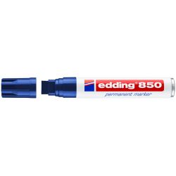 EDDING 850 Marqueur permanent pointe biseautée coloris bleu