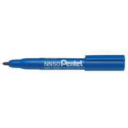 PENTEL NN50 Marqueur permanent pointe ogive encre Bleue formule écologique