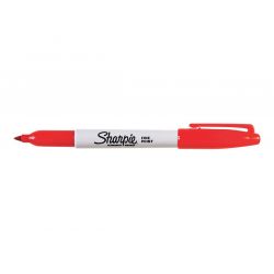 SHARPIE FINE Marqueur pointe fine Encre rouge