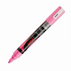 UNI-BALL CHALK Marqueur craie pointe ogive moyenne Encre Rose fluo