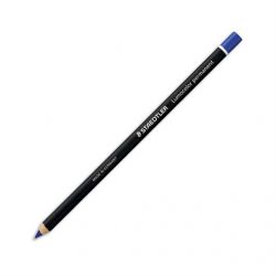 STAEDTLER Boîte de 12 crayons marqueur à sec permanent toutes surfaces Encre bleue