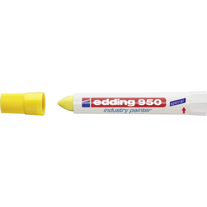 EDDING 950 Marqueur Craie colorée encre permanente Jaune