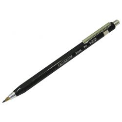 BIC CRITERIUM Porte-mine 2 mm rechargeable corps plastique Noir