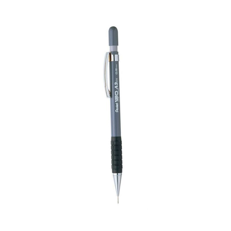 PENTEL HI-GRAPH Porte-mine 0,5 mm rechargeable Gris