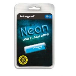 INTEGRAL Clé USB 2.0 NEON 16GB Bleu