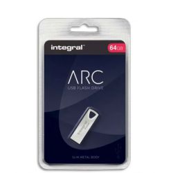 INTEGRAL Clé USB 2.0 Métal ARC 64Go