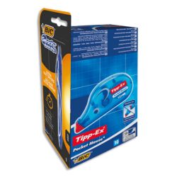 BIC Pack de 10 roller de correction + 1 Gelocity Quick Dry Bleu sous blister offert