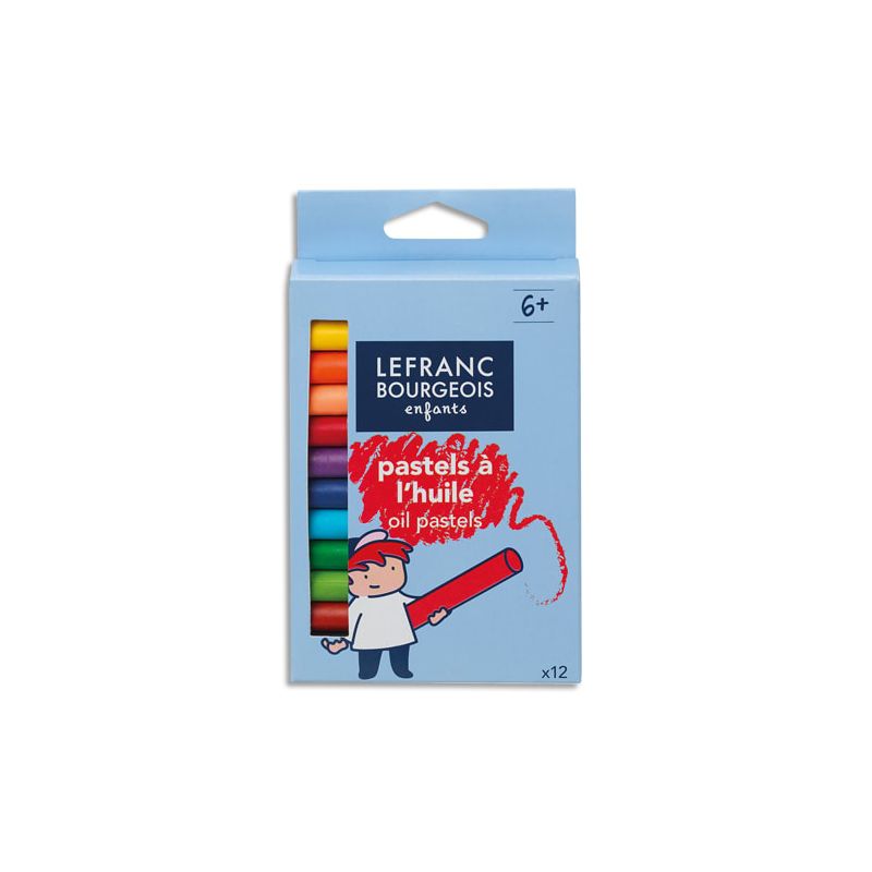 LEFRANC & BOURGEOIS Boîte 12 pastels à l'huile