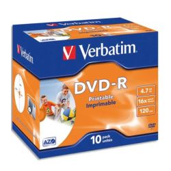 VERBATIM tour de 25 DVD+RW 4x