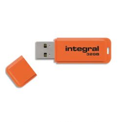 INTEGRAL Clé USB 3.0 Neon 32Go Orange